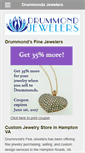 Mobile Screenshot of drummondjewelers.com